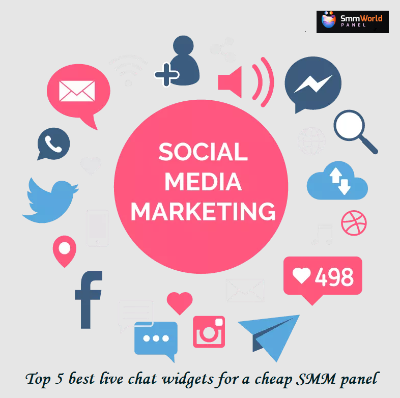 Top 5 best live chat widgets for a cheap SMM panel