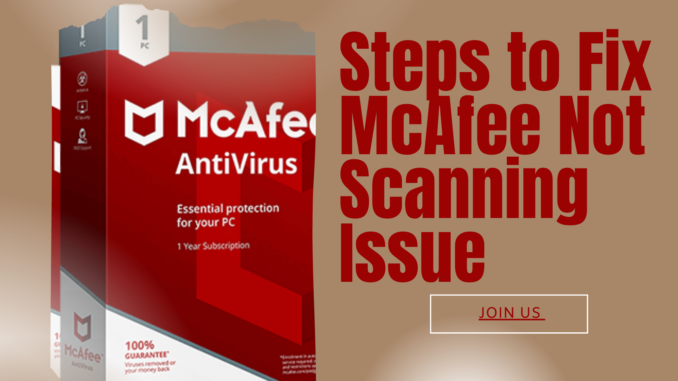 Troubleshooting Steps to Fix McAfee Not Scanning Issue