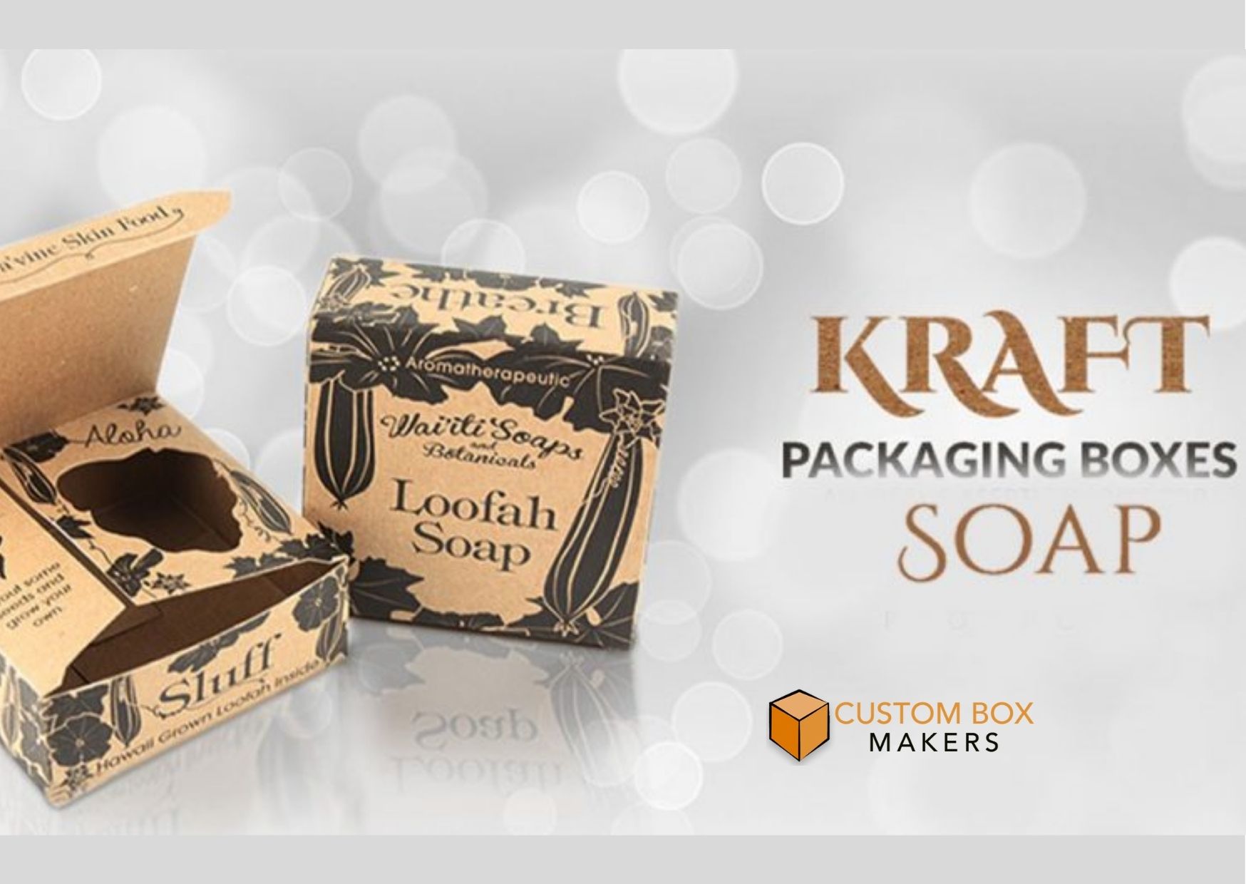 Pick Kraft soap boxes for the packaging of Soaps