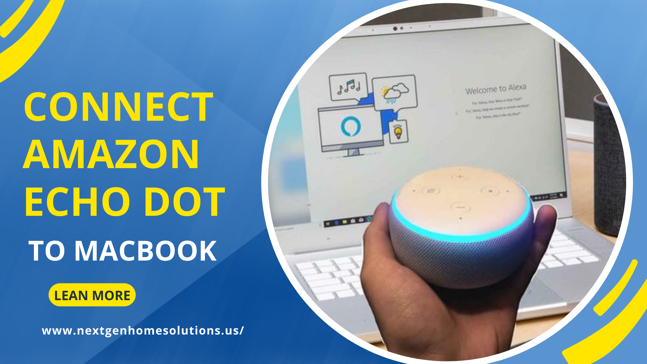 Steps to Connect Amazon Alexa/Echo to MacBook