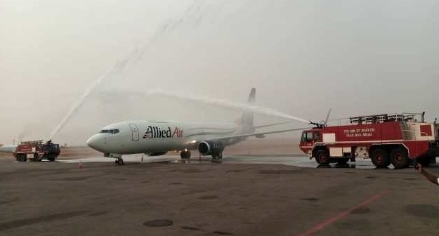 Allied Air’s first B737-800F to fly for Covid-19 vaccines