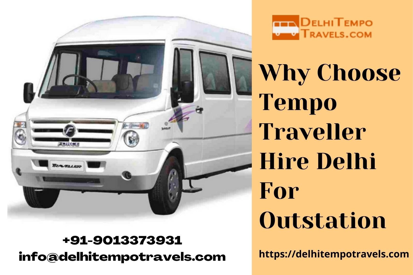 Why Choose Tempo Traveller Hire Delhi For Outstation