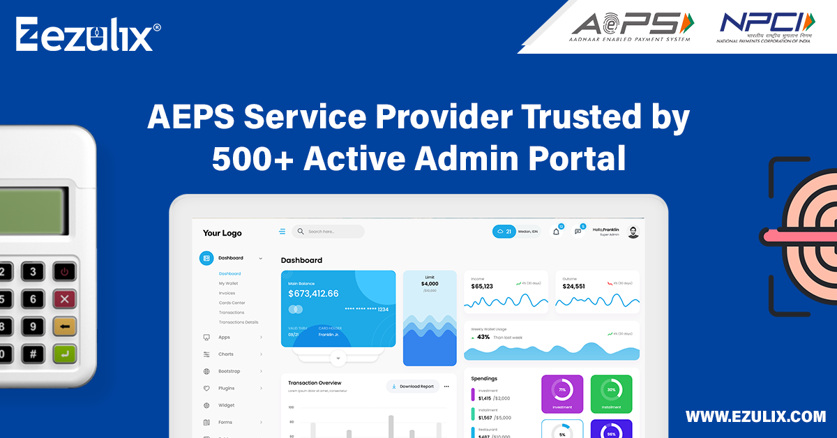 Blazingly Fast AEPS Portal with All Bank AEPS Service