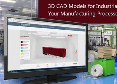 How 3D CAD Models are Ingenious in Industrial Equipment Manufacturing Procedure?