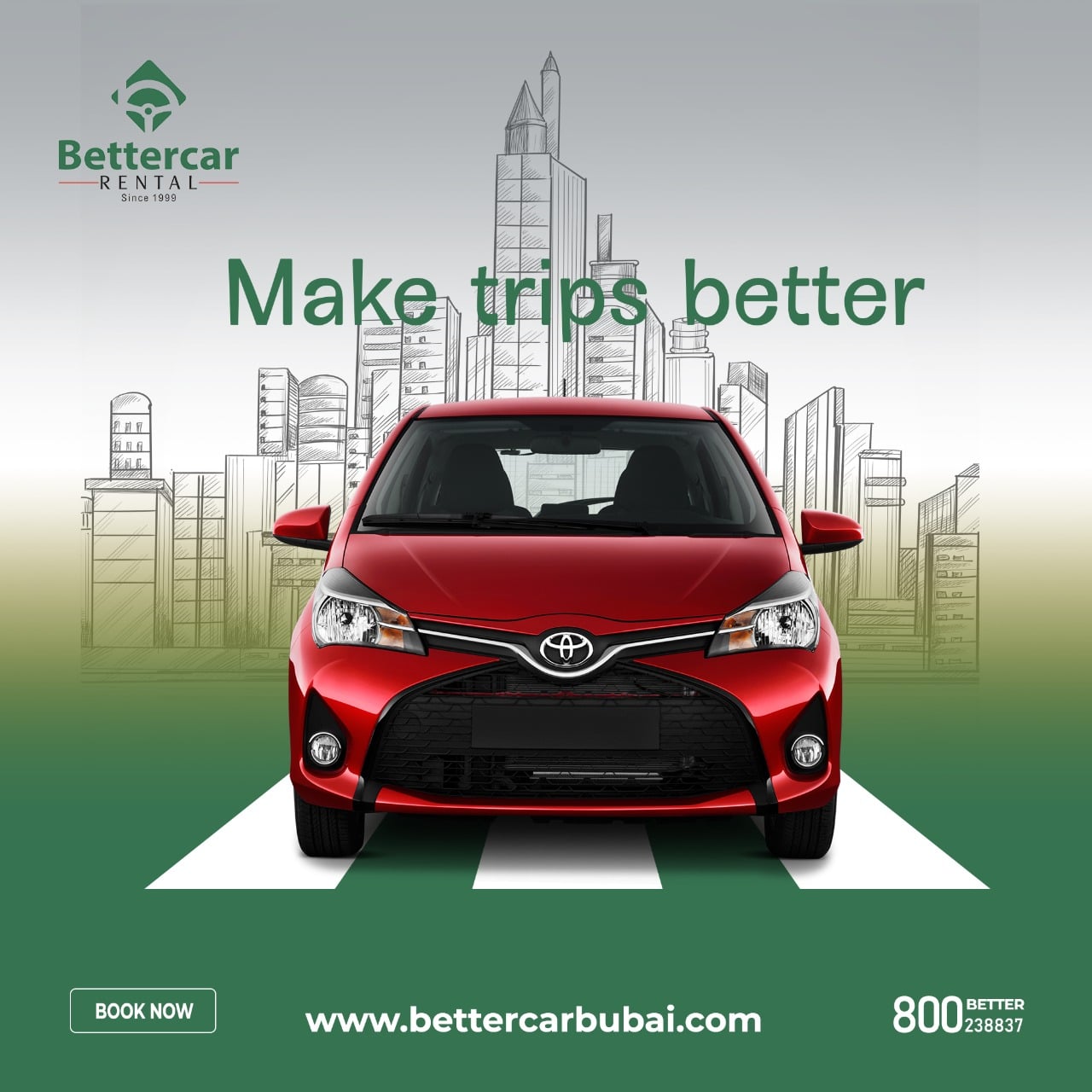 When to rent Toyota Yaris in Dubai?