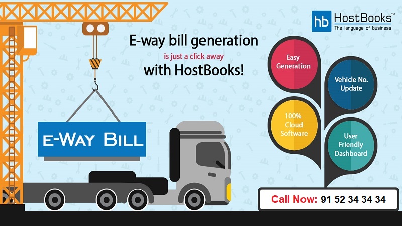 HostBooks E-Way Bill Software