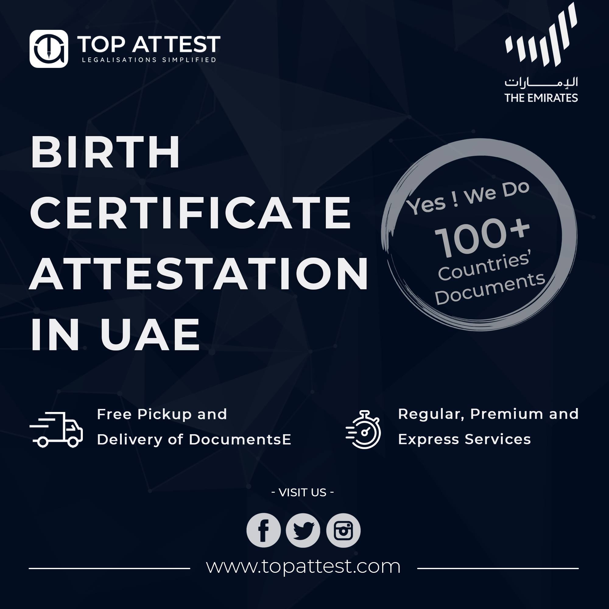 Why is birth certificate attestation in Dubai essential?