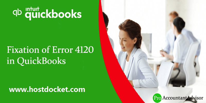 How to Fix QuickBooks Error 4120