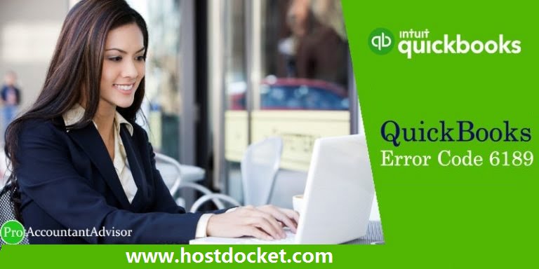 How to fix QuickBooks Error code -6189, 816