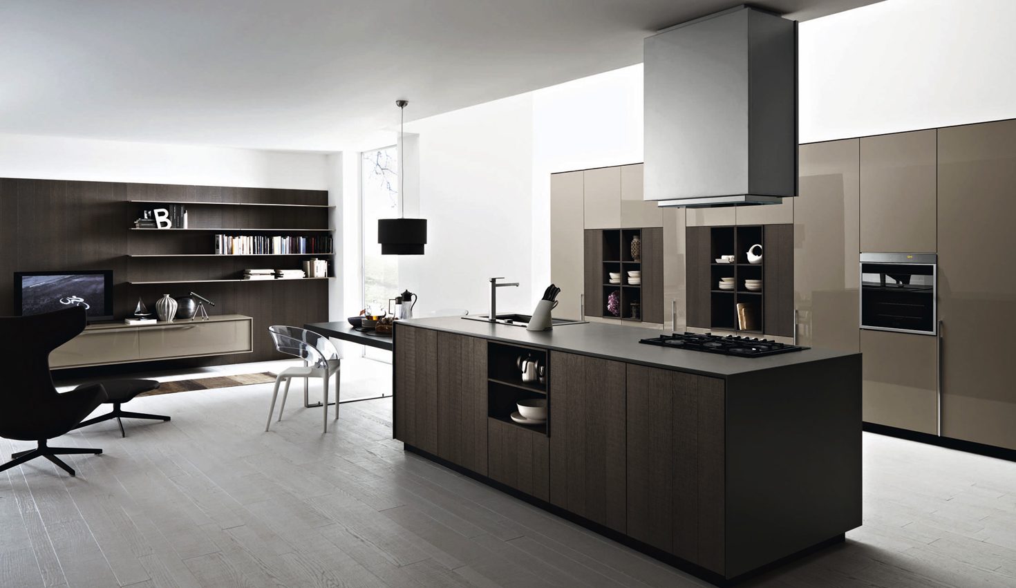 Modern Contemporary Kitchen Cabinets - Add a Personality Stain to Your Home