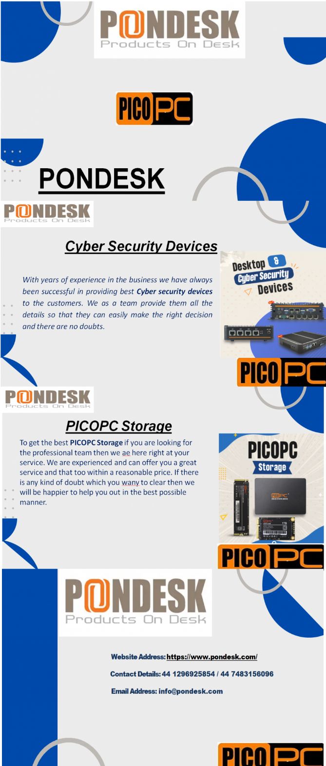 IoT Devices -PONDESK