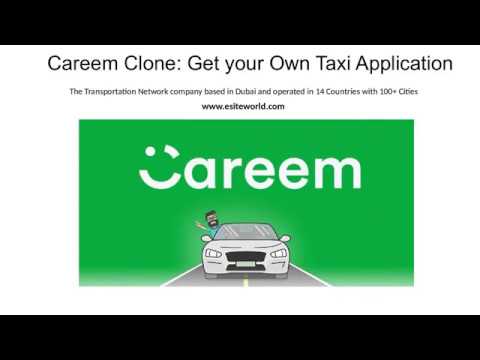 Careem Clone Script App: Launch Your Own Taxi Business