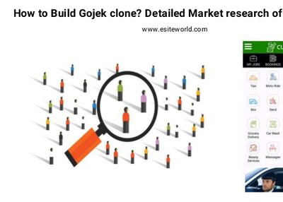 How to build gojek clone detailed market research of the gojek app