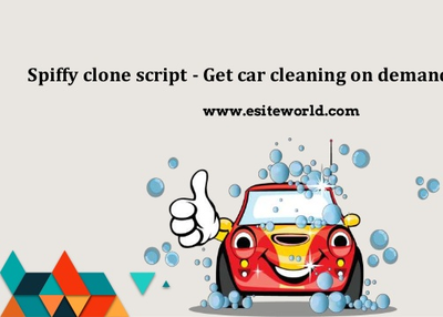 Spiffy clone script - Get car cleaning on demand solution