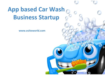 App based Car Wash Business Startup