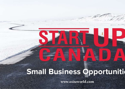 Startup Canada - Small Business Opportunities