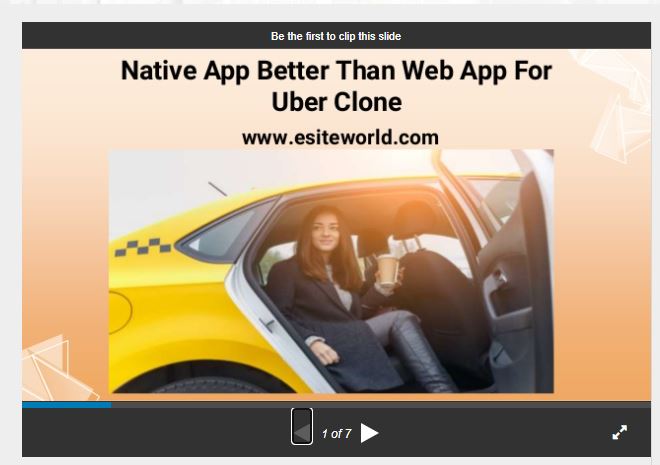 Native App Better Than Web App For Uber Clone