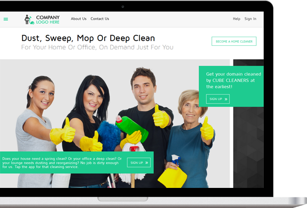 Cleaning Services App Connect to Professional House Cleaners