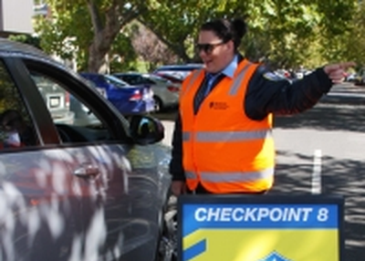 NPS helping local traffic during the F1 Grand Prix