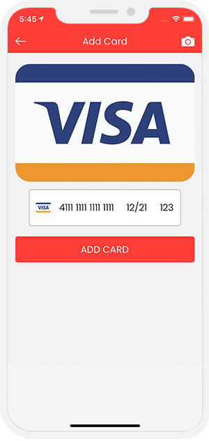 Credit Card Payment Flow for Restaurant / Store Orders