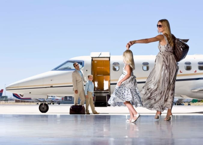 How does the Uber for Private Jets business work?