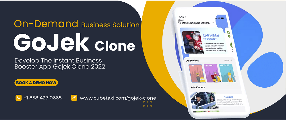 Gojek Clone Indonesia: Start Your Dream Business Within A 5 Days