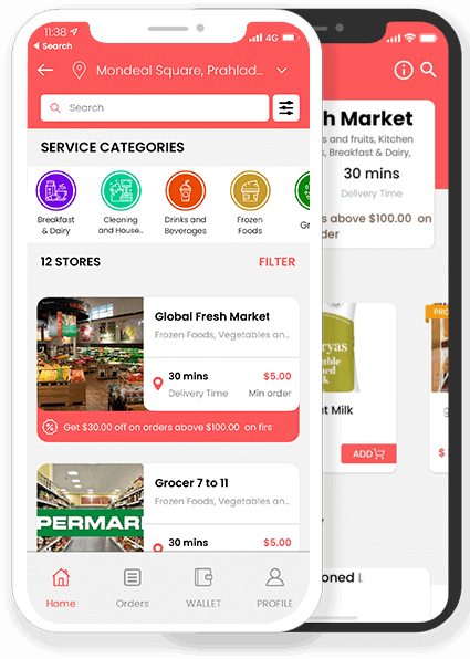 Instacart Clone - Best way to serve community with your Grocery App