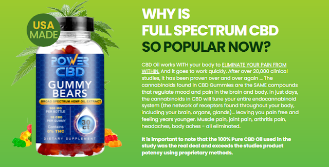 What Are The Advantages Of Power CBD Gummies?