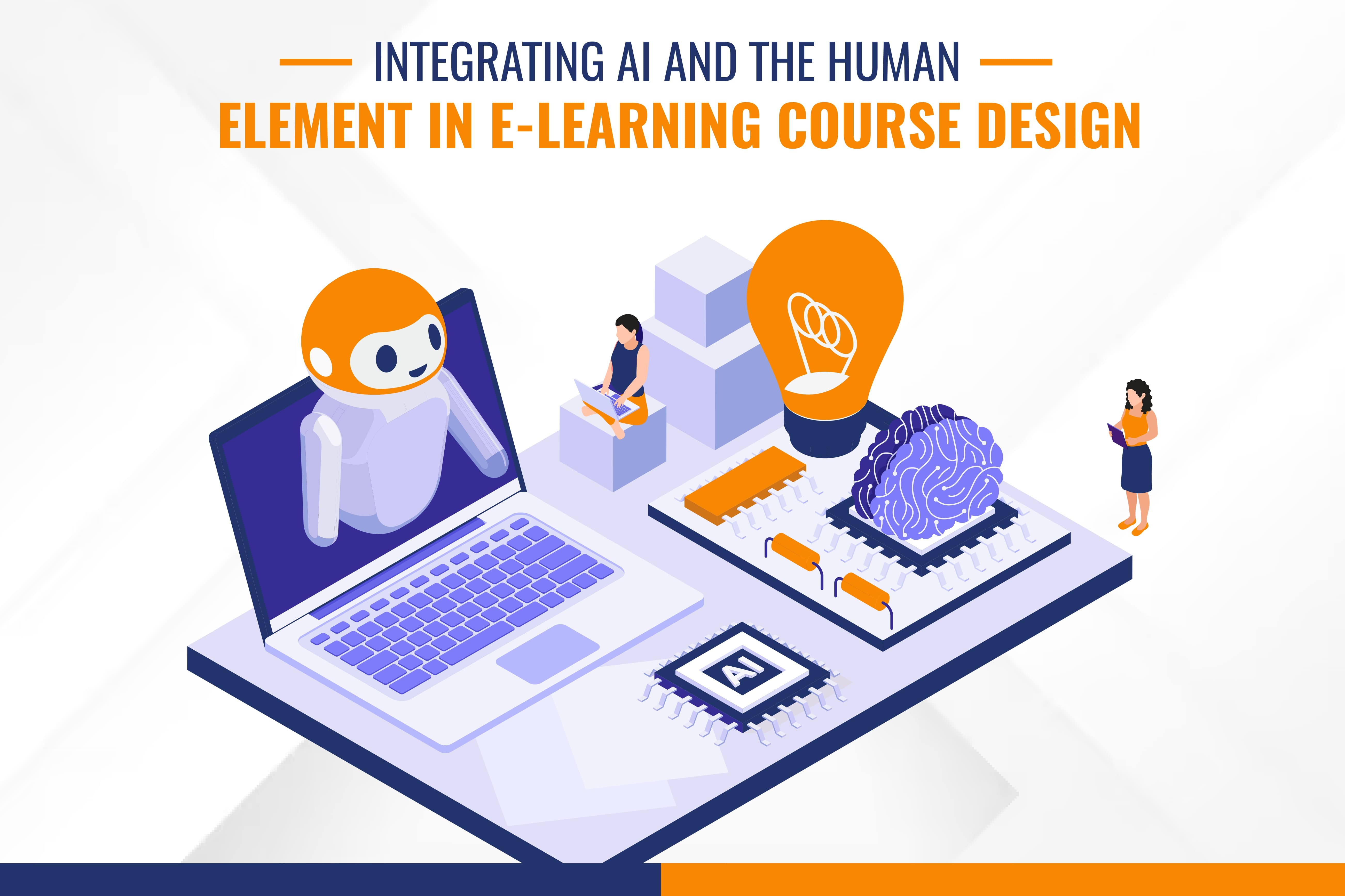 Integrating AI and the Human Element in eLearning Course Design
