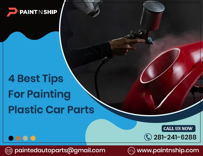  Four Best Tips for Painting Plastic Car Parts 