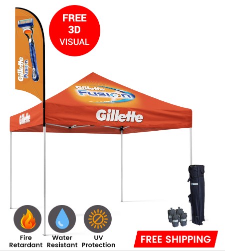 Get Big Discounts on Custom 10x10 Canopy Tents at Exhibits Solution