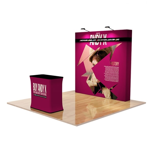 Shop! Fabric Pop Up Booths For Trade Show Events  | Exhibits Solution | USA