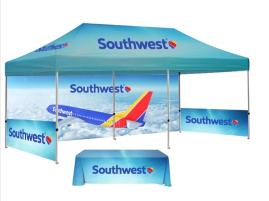 Increase Your Brand Popularity With Custom Printed Canopy Tents