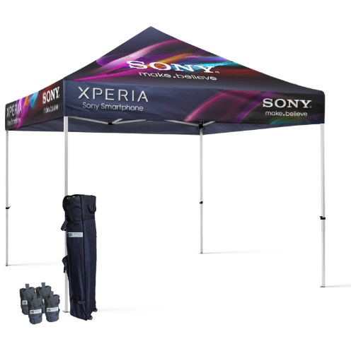 Our Custom Pop Up Tents Are Durable, Customizable, and Easy to Install