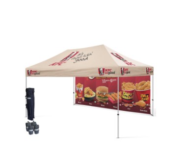 Showcase Your Brand With Custom Canopy Tent With Printed Graphics