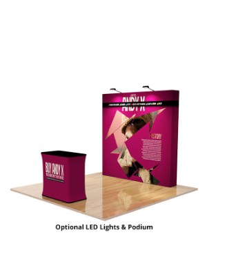 Order, High-Quality Trade Show Displays with Full Printed Graphics