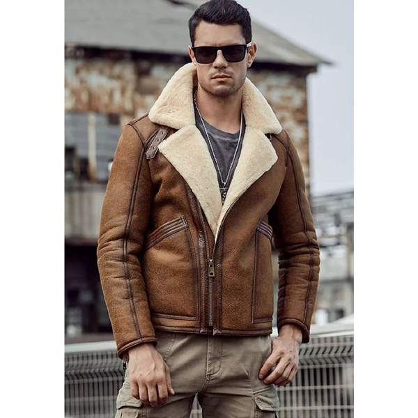 Sheepskin Leather Jacket