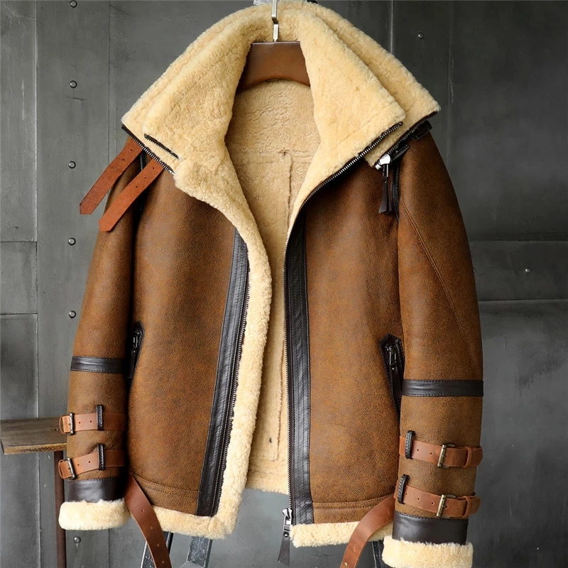 How Correct Way to Wear Shearling Lined Jackets