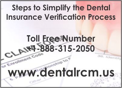 Steps to Simplify the Dental Insurance Verification Process