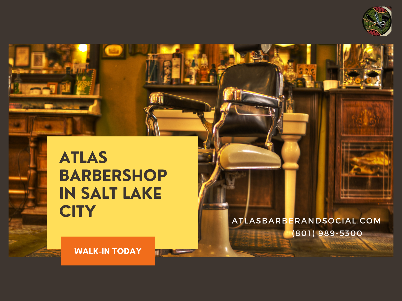 Atlas Barbershop in Salt Lake City, Utah