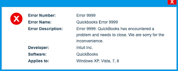 How to Fix QuickBooks Banking Error 9999?