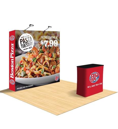 Trade Show Backdrop | pop up Freestanding Display