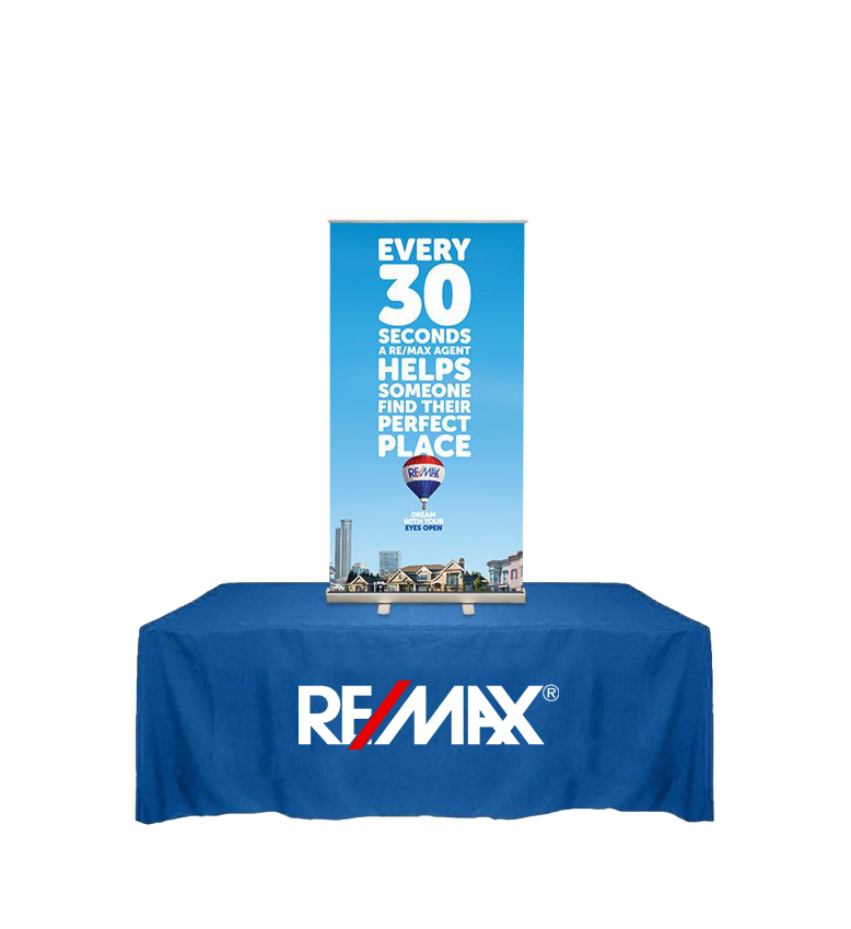 Shop! Table Top Banner To Get Attention From Your Customers