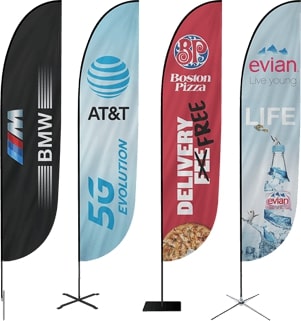 Advertising Flags Will Increase Traffic To Your Business | Canada