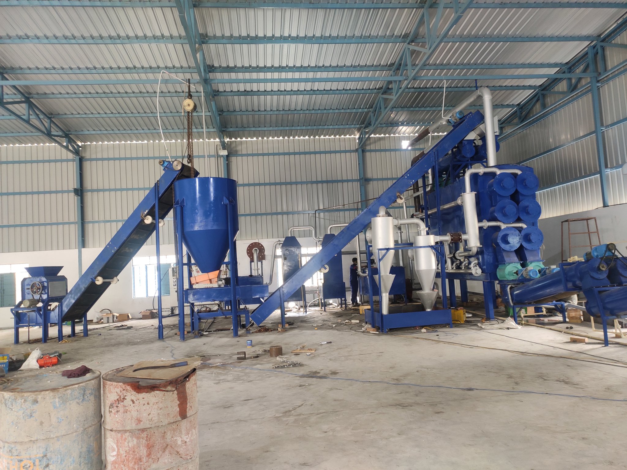 coconut shell charcoal plant machinery manufacturers