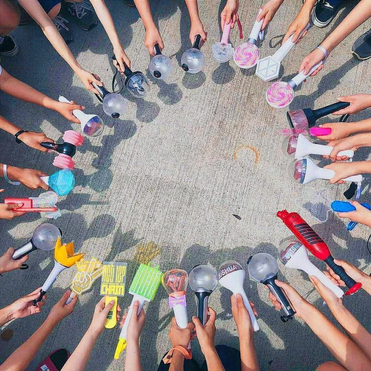 kpop lightstick display