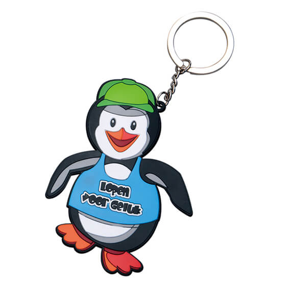 What is the process of manufacturing custom keychains?