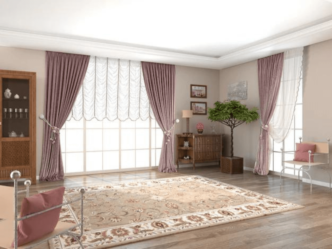 Beige area rugs will make any room look stylish and comfortable