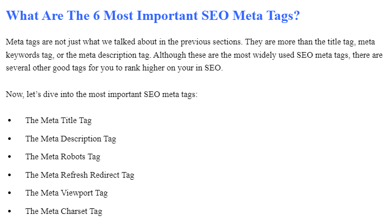 Meta Tag Optimization For SEO -Digital Market News