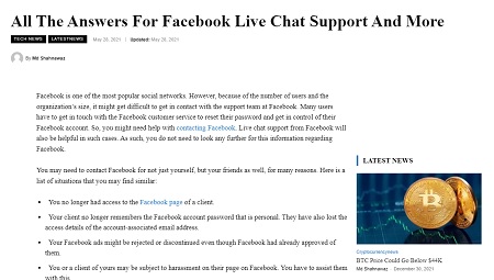 What Is The Best Way To Contact Facebook's Business Chat Support?